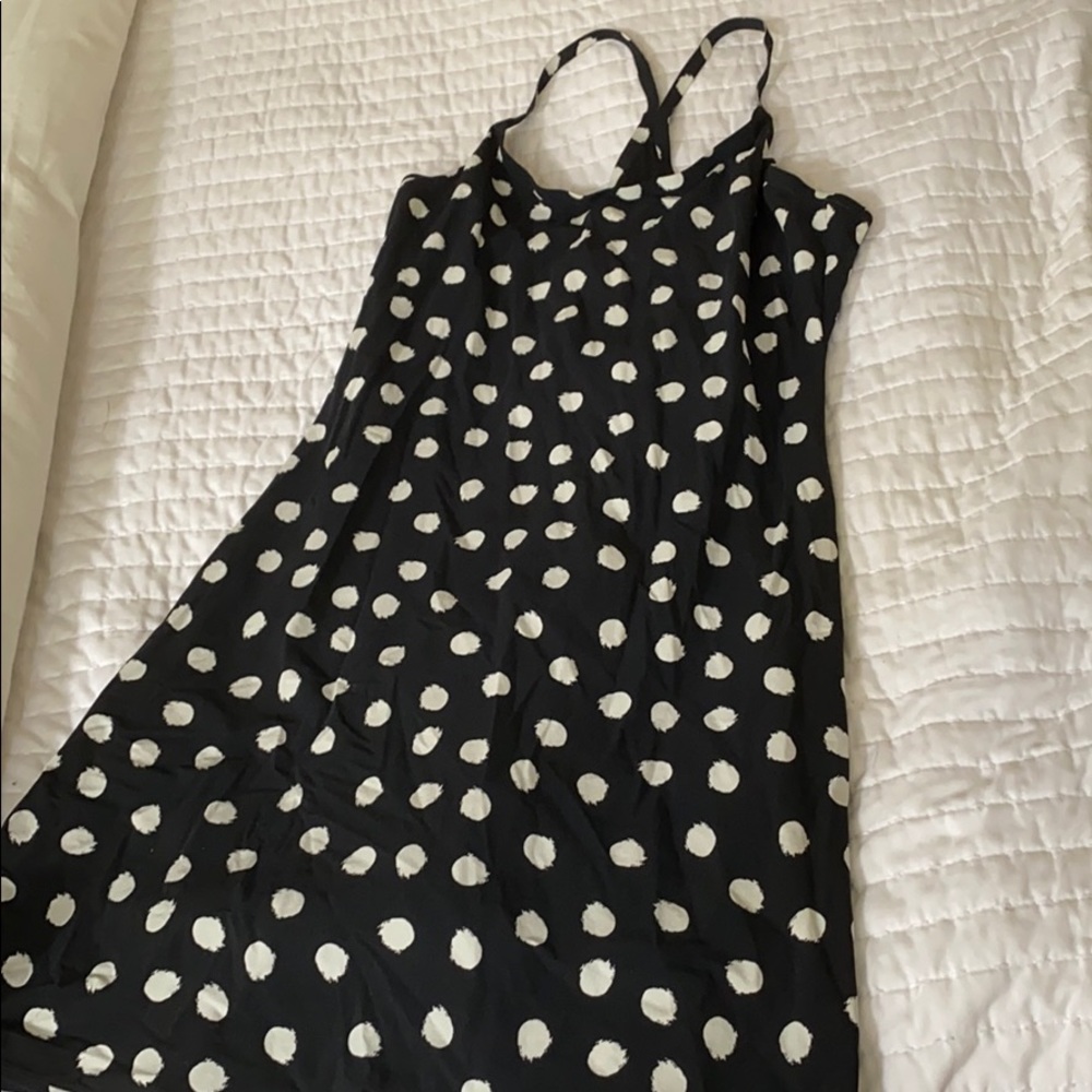 Outdoor voices polka dot exercise dress sz s